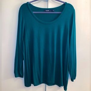 Eloquii Ruched Sleeve Top